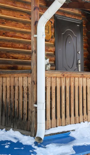 Cost of Porch Downspout Installation in Granger