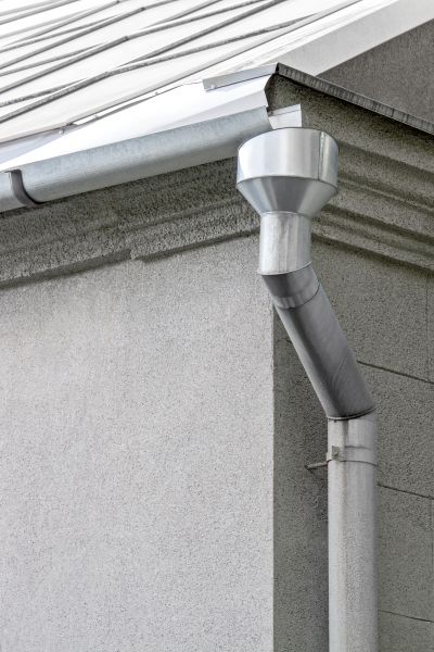 Galvanized Gutter Installation in Granger