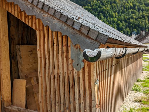 Wood Gutter Repair in Granger