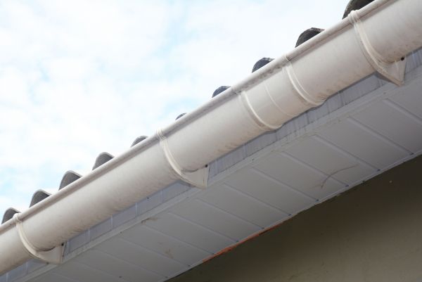 Plastic Gutter Installation in Granger